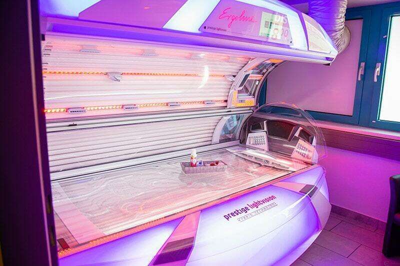 Ergoline Prestige Lightvision Solarium bei Heidis Sonneninsel 